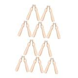 Holibanna 20 Stück Teiliges Set Filznadel Holzgriff Ergonomischer Nadelfilzhalter für Wollfilzkunst Robustes Austauschbares DIY Werkzeug für Heimstudio und Reisen Komfortabler Griff
