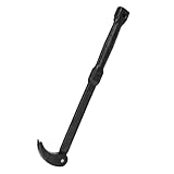 Bewinner Professionelles Hebeleisen mit Verstellbarem Winkel und 180° Drehbarem Kopf, 18-Zoll-Brecheisen für Einfache Handhabung, Hohe Tragfähigkeit, Geschmiedeter CrV-Stahl