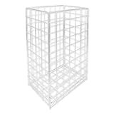 1 Stück Hygoclean Abfall-Gitterkorb | metall, weiß, L:...