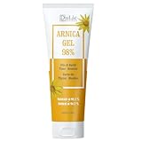 Dulàc - Arnika Gel Extra Stark 98% 100 ml, Schnelle Wirkung, Kühl Muskelkater Gel, Natürliche Formel, Hochkonzentriert, Dermatologisch getestet