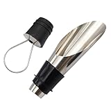 Weinausgießscheiben – Weinstopfen | 2 Stück 2-in-1 Champagner versiegelter Flaschenverschluss, Ausgießer Weinausgießer, langlebige Weinstopfen, auslaufsicherer Frischehalter für Bier, Flüssigkeit