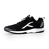 HUNDRED Herren Infinity Pro Material: Polyester, Mesh | Suitable for Indoor, Squash, Table Tennis, Basketball & Padel (Black/White, EU 41, UK 7, US 8)