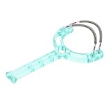 BELLIFFY Manueller Gesichts haarentferner mit Doppel feder design Schmerzfreier Epilierer für Kinn Oberlippen haarentfernung bei Frauen Tragbares Spring Threading Gerät aus Zufällige Farbe