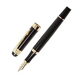 CLISPEED Eleganter Metall Füllfederhalter für Business und Kalligraphie Robuster Füller mit Sanftem Tintenfluss Vielseitig für Büro Schule und Anfänger Stilvoller Schreibstift für