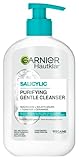 Garnier Hautklar Gesichtsreinigung, Entfernen von Unreinheiten, Öl und Make-Up, Mit Hyaluronsäure, Ceramid und Tonerde, Hydrating Deep Cleanser, 1 x 250 ml