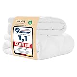 WAVVE Bettdecke 135x200 4 Jahreszeiten 2 teilig - Ganzjahresdecke 135x200cm 300gsm+ Sommerdecke 135 x 200 150gsm＝Winterdecke 450gsm, Steppdecke 200x135 für Vierjahreszeiten/Sommer/Winter