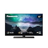 Panasonic TX-42LZW804 106 cm OLED Fernseher (42 Zoll, 4K Ultra HD, HCX PRO AI Processor, Dolby Atmos,Dolby Vision IQ, Game Mode Extreme, HDMI, USB), Schwarz