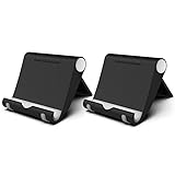 FadyDail Handy Ständer Faltbar 2 Stück, Verstellbarer Handy Halterung Tisch Kompatibel mit iPhone 16/15/14/13/12/11 Pro Max SE Xs, Samsung/Huawei/Tablet und Anderen Smartphones (4-9,7 Zoll)