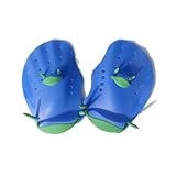 Schwimmpaddel, passend for Hände, verstellbar, for Kinder, Silikon, Schwimmpaddel, tragbar, for Erwachsene(Pink,M)