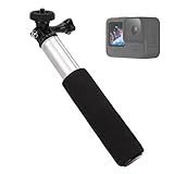 Selfie Stick Erweiterbar 7,5-33,1-Zoll-Handheld, Tragbarer Handgriff Wasserdichtes Einbeinstativ 4 Abschnitte Verstellbare Stange Einbeinstativ für Kamera, Handy, Kartenmaschine