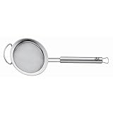 WMF Profi Plus Küchensieb 8 cm, mit Drahtgeflecht, Cromargan Edelstahl teilmattiert, spülmaschinengeeignet