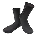 BEALIFE Neopren Tauchsocken für Damen und Herren – Wassersport, Surfen, Schwimmen, Bootfahren, Tauchen, Beach , Boards – Warme Neoprensocken, Neoprenanzug Schuhe, 5 mm dick
