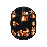 Gorp Eichhörnchen Squad 1 Stück Muster Anti-Verbrühungs-Pad, faltbar, geeignet für heiße Topf/Backblech/Suppenschüssel