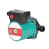 GEJUAN Membranpumpen 100 W Haushaltsheizung Warmwasser-Umwälzpumpe Warm Ultra-leise Druckerhöhungspumpe Zentralheizung Kessel Klimaanlage(Pipe Diameter 20mm)