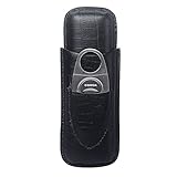 Tragbare Zigarrenkiste Kompakter und handlicher Zigarrenhalter mit Zigarrenschneider(#2)