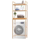 MY FAT GORILLA Waschmaschinenschrank - Waschmaschinenregal - Toilettenregal - 66 x 26 x 170 cm - Waschmaschinen Regal - Regal über Waschmaschine - Waschmaschinenumbauschrank