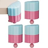 Möbeleckenschutz | Weiche Silikon rutschfeste Pads | Tischkanten Eckenschutz Kindersicher,Für Schreibtisch Bett Schränke Regale Fernsehtisch Nachttisch