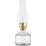 Yopyuenn Petroleumlampe Petroleumlampe Für Innenräume öllampe Vintage Notlicht Für Haushaltsstromausfall Dekorlampe Beleuchtung Für Zuhause Klare Butterlampe (1 PCS)