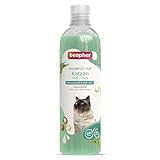 Beaphar Shampoo für Katzen, mit Macadamiaöl und Aloe Vera, pH-neutral, ohne Parabene, Vegan, 1er Pack