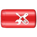 Uqezagpa Fahrrad-Reparatur-Werkzeugtaschen, Hartschalen-Paketbeutel, Tasche, Rennrad, Werkzeughalter, wasserdicht, Fahrradaufbewahrung, Fahrradzubehör, Behälter