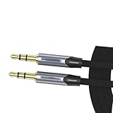 HJKLBGT Professionelles Gitarrenkabel 3,5 Kabel Stecker Auf Stecker 3,5mm Kabel Für Gitarre Mikrofon Kopfhörer Lautsprecher Kabel Aux Kabel(BAP2m)