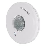 Homematic IP Smart Home Präsenzmelder – innen, schaltet...