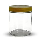 Apoidea – Honiggläser 500g mit Kunststoff-Deckel 12 Stück / Honiggläser 500g mit Deckel / Honigglas Neutralglas / Hochwertige Honig Gläser für Ihren eigenen Honig