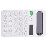 PAMINGONO Kompakter Taschenrechner für Büro und Zuhause Tragbar Großes LCD Display Einfache Bedienung Langlebiges für Schüler und Erwachsene Leicht und Platzsparend