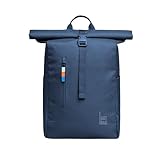 GOT BAG Rucksack Rolltop Easy aus Ocean Impact Plastic | Laptop Rucksack Wasserabweisend mit 16“ Laptoptasche | 31 Liter Füllvolumen Rollrucksack (ocean blue)