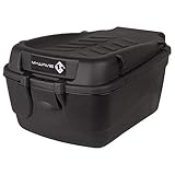 M-Wave Fahrradkoffer Topcase, Schwarz, 42 x 31 x 22 cm, 15 Liter, 122463