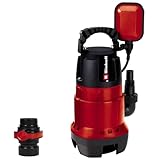 Einhell Schmutzwasserpumpe GC-DP 7835 (780W, Ø35 mm Fremdkörper, 15.700 L/h Förderleistung, Schwimmerschalter, Tragegriff, Kabelaufwicklung)