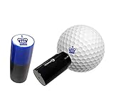 Asbri Golf Asbri Golfballstempel, Krone, Blau, 6cm