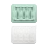Doiyislem Silikon Eiswürfelform | 4er-Set Flaschenförmige Form - 4 Fächer Eiswürfelbereiter | Für Familienfeiern Cocktails Whisky Getränke Küche