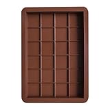 Chocolate Mold, Silicone Chocolate Mold, Non-Stick Candy Mold, Chocolate Making Mold, Chocolate Mold, Reusable Chocolate Mold, 24 Grid Chocolate Mold, Food-Grade Chocolate Mold,