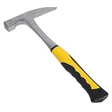POPETPOP geologischer Hammer Finishing-Hammer Geologe Steinhammer Geologie-Steinhammer-Set Rockhounding-Werkzeuge Metalldetektierungszubehör Maurerhämmer Maurerhammer 45# Kohlenstoffstahl