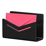 Générique Briefablage für den Schreibtisch | Schreibtisch-Organizer aus Acryl für Dokumente und Briefe – Sortiermappe für Rechnungen, Notizbücher, Postkarten, Haus und Schule
