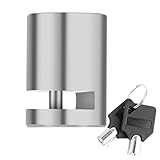 Motorrad-Schlösser, wasserdichtes Rollerschloss, 4,4 x 3,1 cm, robustes Mountain-Vorhängeschloss, Radscheibenbremse, Sicherheitswerkzeug, für Motorräder, Roller und Fahrräder