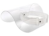 GIMA - Transparentes Schutzvisier aus Polycarbonat, Klappmodell, spritzwassergeschützt, beschlagfrei, PSA-Klasse II zertifiziert, schützt Mund, Nase, Augen und Gesicht, Universalgröße