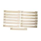 Luwecf Alphabetische Trennblätter für Schallplatten Zur Organisation Vinyl Divider A Z Holz Medienregal Trennwand Buchtrennblätter Gefertigt Aus Langlebigem, Style A