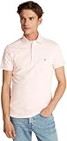 Tommy Hilfiger Herren Poloshirt Kurzarm 1985 Slim Fit, Rosa (Light Pink), L