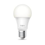 Tapo TP-Link L520E smarte WLAN Glühbirne E27, kaltesWeiß und dimmbar, kein Hub notwendig, kompatibel mit Alexa, Google Assistant, Abläufe und Zeitpläne