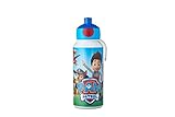 Mepal - Trinkflasche Pop-up Campus - Wasserflasche - Auslaufsichere Flasche für die Schule - Wiederverwendbar - BPA-frei & Spülmaschinenfest - 400 ml - Paw Patrol