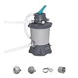 Bestway 58515-7 Sandfilterpumpe, 3.596 l, Grau