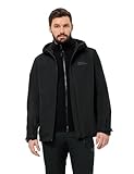 Jack Wolfskin Herren Taubenberg 3-in-1 M Jacket, Schwarz, XL EU