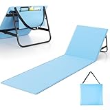 WildFun 180 X 55 cm Portable Beach Sun Mat, Faltbare leichte...