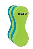 maru Pull Buoy, Lime/Blau, Kinder