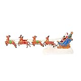 XINGLIDA Weihnachtsschmuck Wagen Zieht Weihnachtsdekoration Heimdekoration Ornament Erwachsene