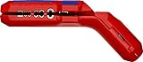 KNIPEX ErgoStrip Universal-Abmantelungswerkzeug (135 mm) 16 95 01 SB, Mehrfarbig