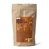 GymBeam Bio-Reishi (Pulver) - Vital-Pilz, hochwertiges Bio-Reishipulver zur Unterstützung des Immunsystems und Herz-Kreislauf-Systems, ideal für Smoothies, Ganoderma Lucidum, Pilz der Unsterblichkeit