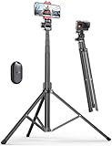 180cm Handy Stativ für Smartphone, Stabiles Erweiterbarer...